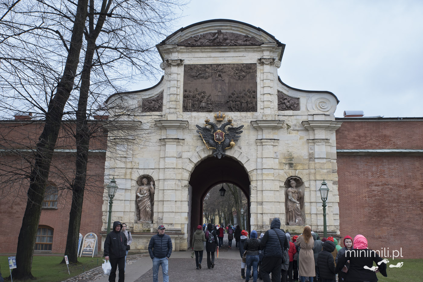 Brama św. Piotra w Twierdzy Pietropawłowskiej