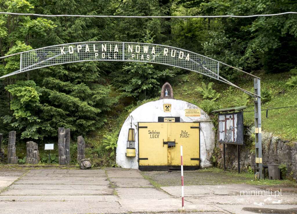 Wejście do kopalni w Nowej Rudzie na Dolnym Śląsku